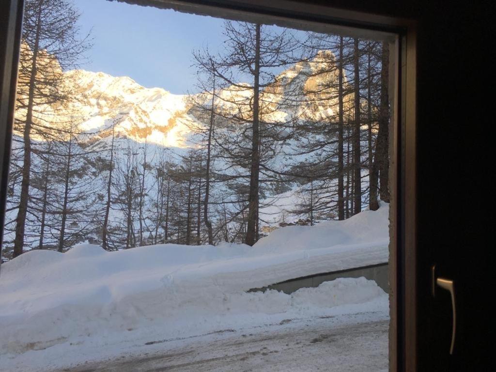 Ferienwohnung Aroma Di Legno E Profumo Di Neve Breuil-Cervinia Exterior foto